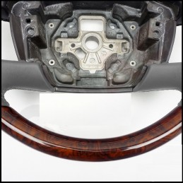 VOLANTE DE MADERA Y CUERO VW TOUAREG I 2003 2007