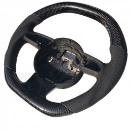 VOLANTE CARBONO Y CUERO GENUINO AUDI TT 2009 
