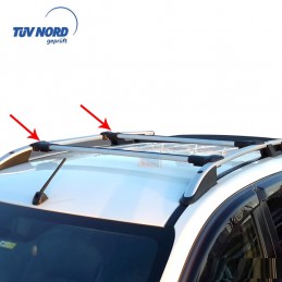 BARRAS TRANSVERSALES ALUMINIO PEUGEOT 5008 2010 2018