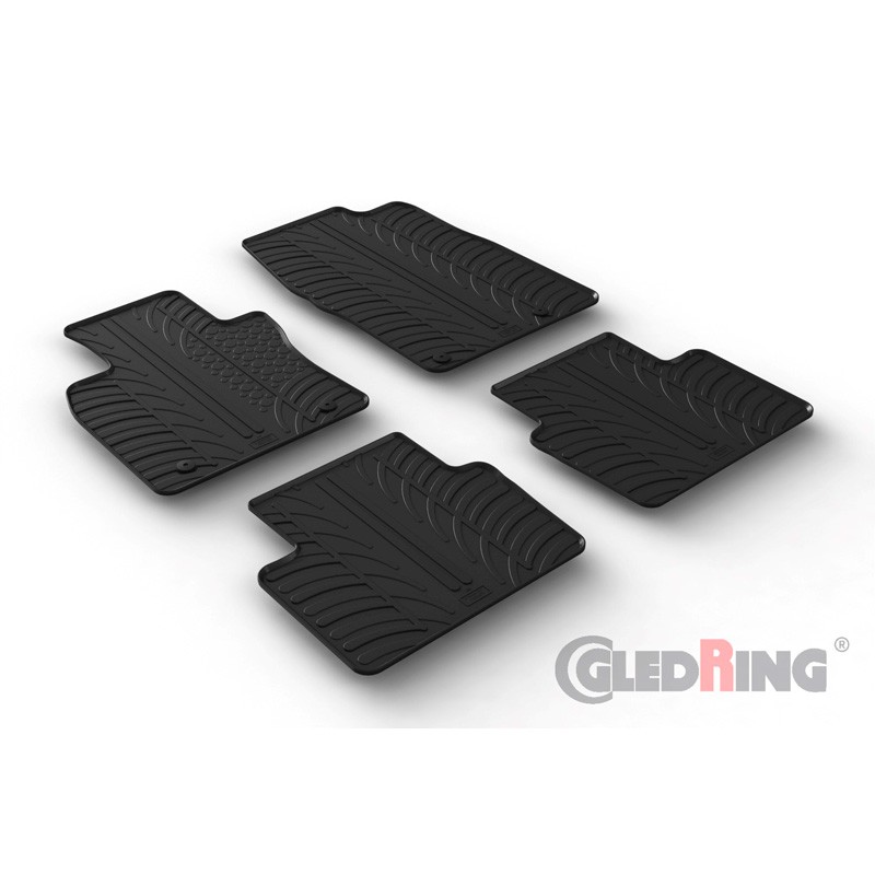 Alfombras de Goma Mazda 3 2 2019  2  piezas