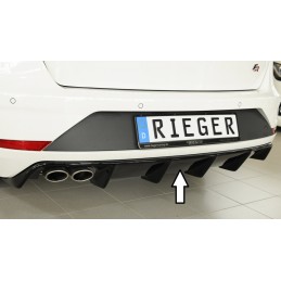 Anadido trasero Seat Leon 5F ST FR RIEGER 2017  negro   enganche