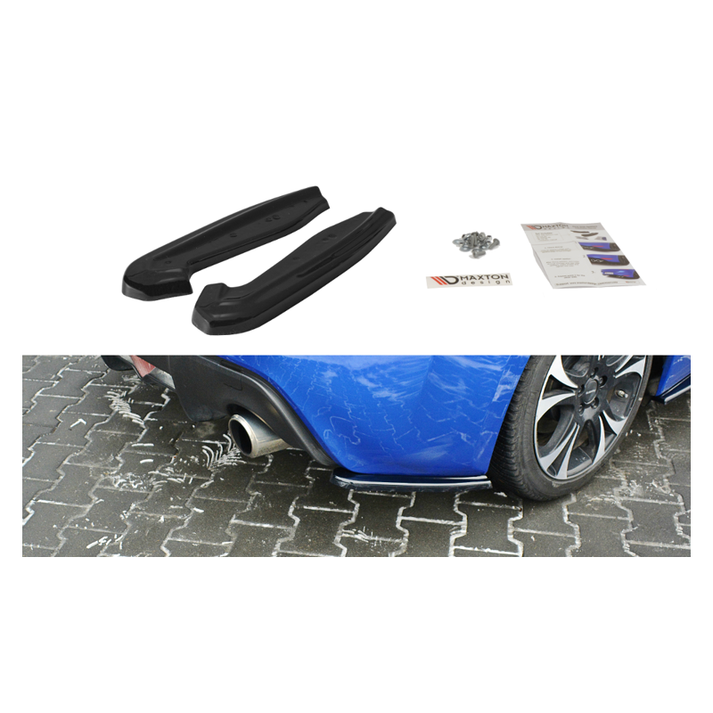 SPLITERS V1 PARACHOQUES TRASERO SUBARU BRZ FACELIFT 2017  MAXTON