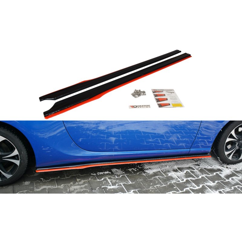 DIFUSORES LATERALES V2 SUBARU BRZ 2017  MAXTON