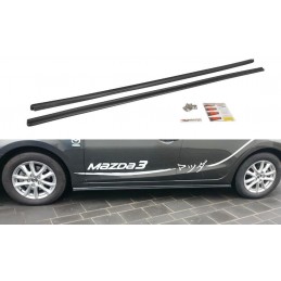 DIFUSORES LATERALES MAZDA 3 BM MK3 FACELIFT 2017  MAXTON
