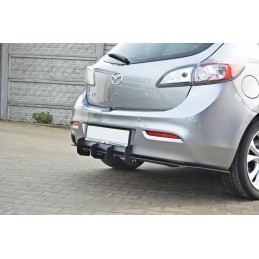 DIFUSOR PARACHOQUES TRASERO MAZDA 3 MK2 SPORT  PREFACE  09 11 MA