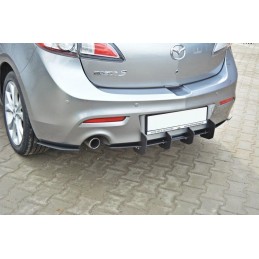 DIFUSOR PARACHOQUES TRASERO MAZDA 3 MK2 SPORT  PREFACE  09 11 MA
