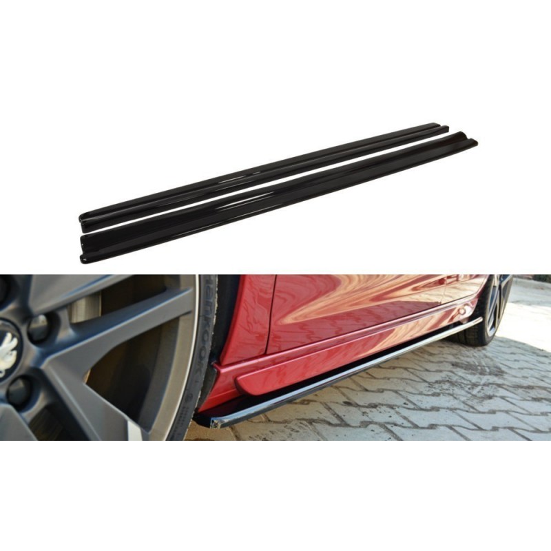 Difusores laterales tuning Peugeot 308 II GTI 2015   2018 Maxton