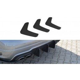 DIFUSORES PARACHOQUES TRASERO MERCEDES C W204 AMG LINE  FACELIFT