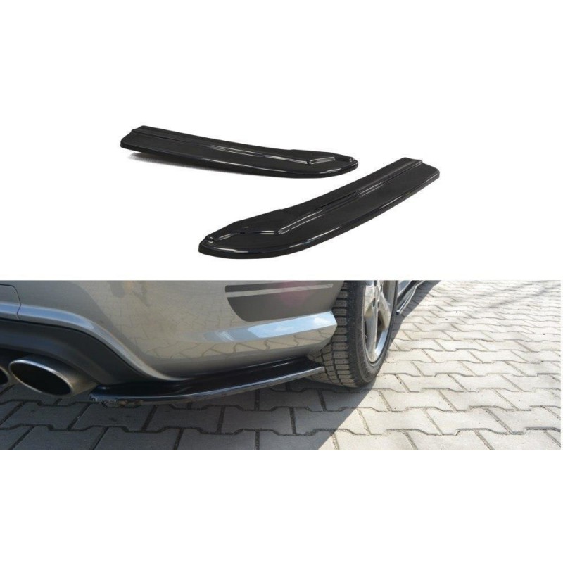 SPLITERS PARACHOQUES TRASERO MERCEDES C W204 AMG LINE  FACELIFT 