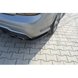 SPLITERS PARACHOQUES TRASERO MERCEDES C W204 AMG LINE  FACELIFT 