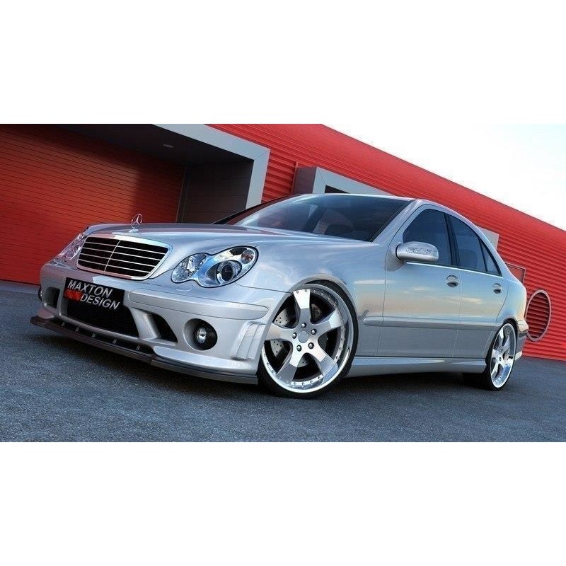 SPLITER PARACHOQUES DELANTERO MERCEDES CLASE C W203 AMG LOOK W20