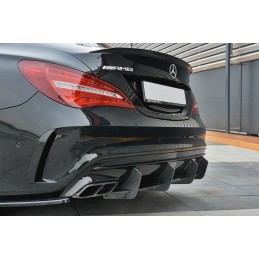 DIFUSOR V1 PARACHOQUES TRASERO MERCEDES CLA A45 AMG C117 FACELIF