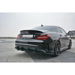 DIFUSOR V1 PARACHOQUES TRASERO MERCEDES CLA A45 AMG C117 FACELIF