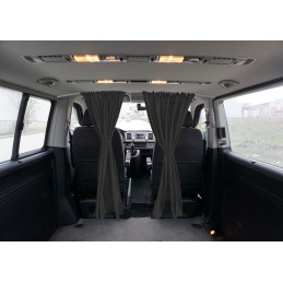 CORTINAS DE CABINA MERCEDES VIANO VITO W638 W639 NEGRAS