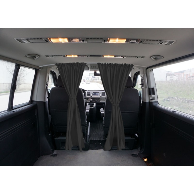CORTINAS DE CABINA MERCEDES VIANO VITO W638 W639 NEGRAS