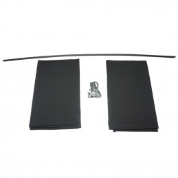 CORTINAS DE CABINA MERCEDES VIANO VITO W638 W639 NEGRAS