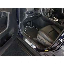 MONTANTE PUERTA ACERO INOXIDABLE TOYOTA RAV 4 5 ordm  GENERACION 2018