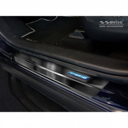 MONTANTE PUERTA ACERO INOXIDABLE TOYOTA RAV 4 5 ordm  GENERACION 2018