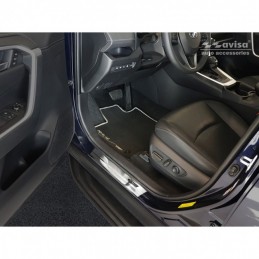 MONTANTE PUERTA ACERO INOXIDABLE TOYOTA RAV 4 2018  5 ordf  GENERACIO