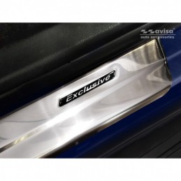 MONTANTE PUERTA ACERO INOXIDABLE TOYOTA RAV 4 2018  5 ordf  GENERACIO