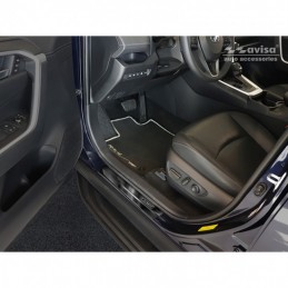 MONTANTE PUERTA ACERO INOXIDABLE TOYOTA RAV 4 2018  5 ordf  GENERACIO