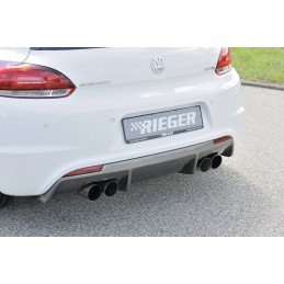 DIFUSOR TRASERO CARBON LOOK VW SCIROCCO SOLO R LINE 2014   escap
