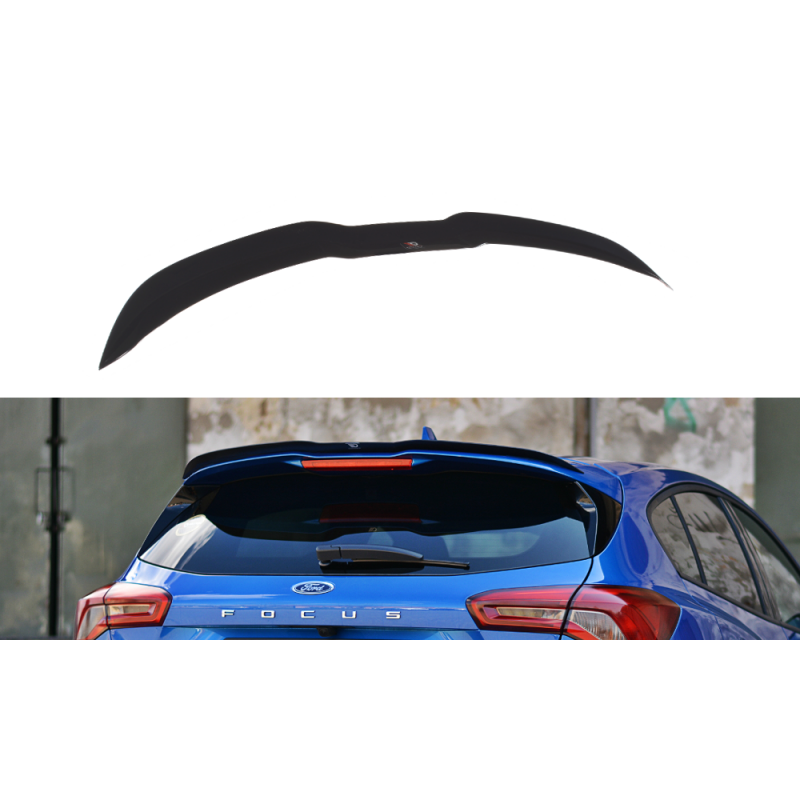 ALERON LIP FORD FOCUS MK4 ST LINE 2018  MAXTON negro brillo