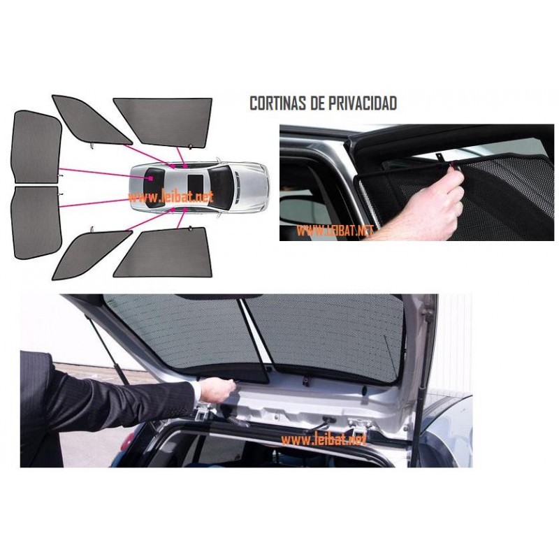 Cortinas de privacidad Fiat Tipo HB 5P 2016 