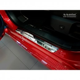 PROTECTORES MONTANTE PUERTA ACERO INOXIDABLE TOYOTA COROLLA XII