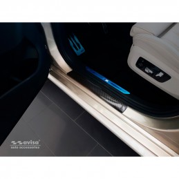 PROTECTORES MONTANTE PUERTA EN CARBONO BMW X5 IV G05 M Pakket 20