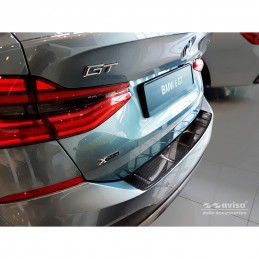 Protector de parachoques trasero de carbono 3D genuino BMW Serie