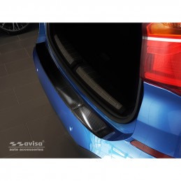 Protector de parachoques trasero de carbono 3D BMW X1 F48 M paqu