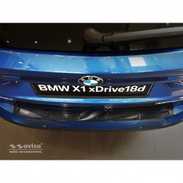 Protector de parachoques trasero de carbono 3D BMW X1 F48 M paqu