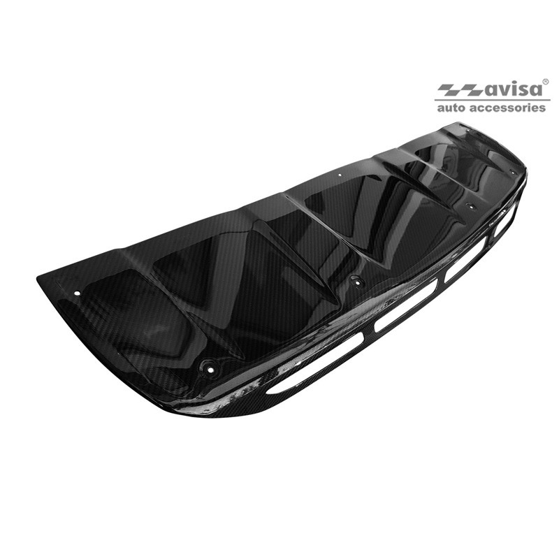 Spoiler delantero carbono 3D  Placa antideslizante  Audi Q3 2011