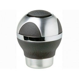 POMO CAMBIO ALU PIEL  ldquo CORONADO rdquo   NEGRO