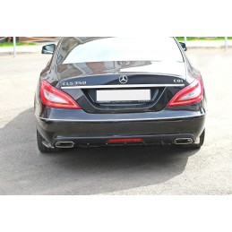 SPLITERS PARACHOQUES TRASERO MERCEDES CLS C218 2011  2014 MAXTON