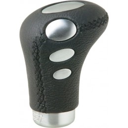 POMO CAMBIO ALU PIEL  ldquo MATADOR rdquo   NEGRO