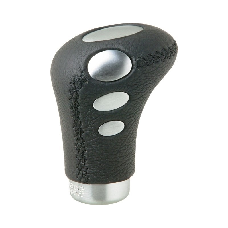 POMO CAMBIO ALU PIEL  ldquo MATADOR rdquo   NEGRO