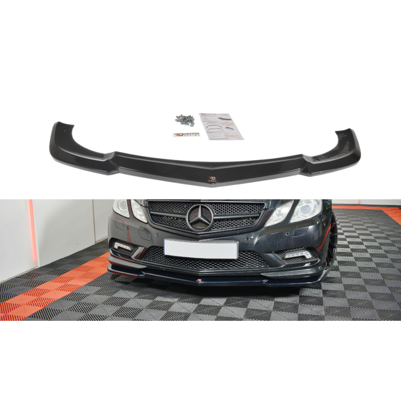 ESPADA LIP V1 PARACHOQUES DELANTERO MERCEDES CLASE E W207 COUPE 
