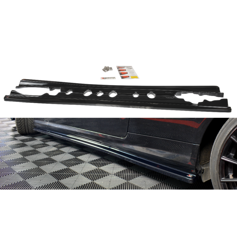 DIFUSORES LATERALES MERCEDES CLASE E W207 COUPE AMG LINE 09 12 M