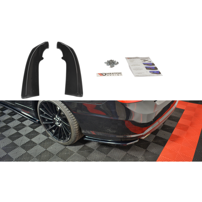 SPLITERS PARACHOQUES TRASERO MERCEDES CLASE E W207 COUPE AMG LIN