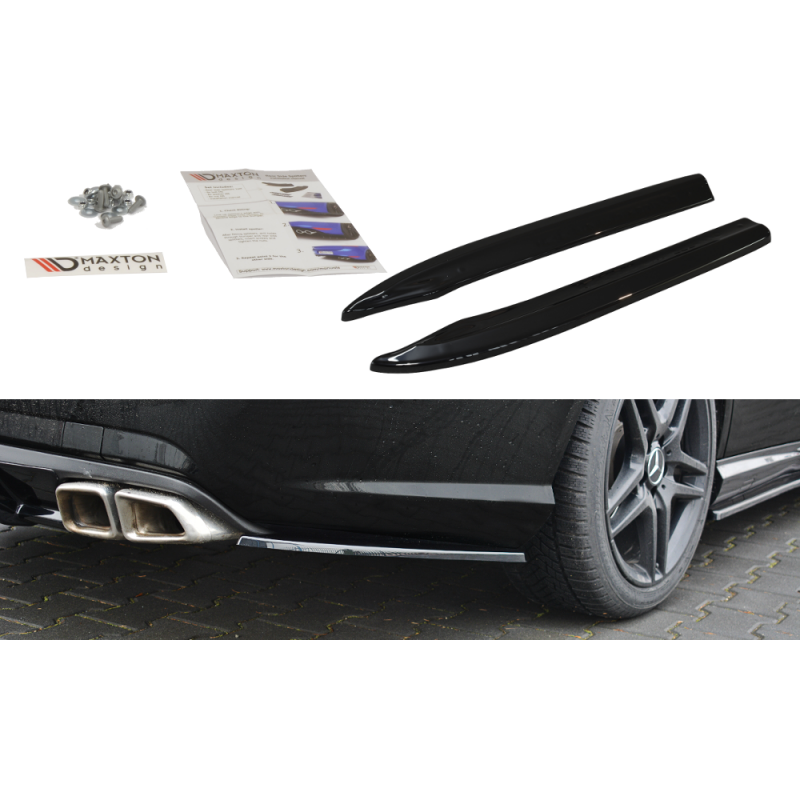 SPLITERS PARACHOQUES TRASERO MERCEDES CLASE E E63 AMG W212 2009 