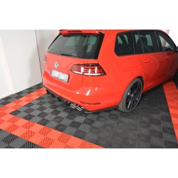 SPLITERS PARACHOQUES TRASERO V1 VW GOLF 7 R VARIANT FACELIFT 201