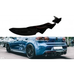 SPLITERS DIFUSORES TRASEROS VW GOLF VI R  CNC  2008 2012 MAXTON