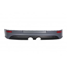 DIFUSOR TRASERO VW GOLF 5 R32 CON 2 ORIFICIOS DE ESCAPE  ESCAPE 