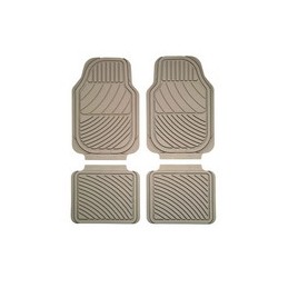 ALFOMBRA GOMA UNIV   ldquo CARAT rdquo  BEIGE  4 PZS 