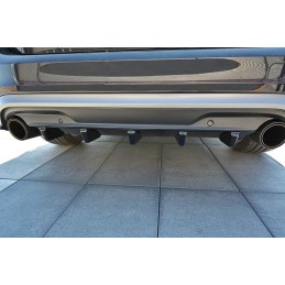 DIFUSOR PARAGOLPES TRASERO VOLVO V60 FACELIFT 2014 2018 MAXTON