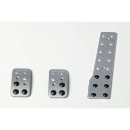 JUEGO CUBREPEDALES ALU  rdquo SEAT LEON 06 TOLEDO ALTEA rdquo 
