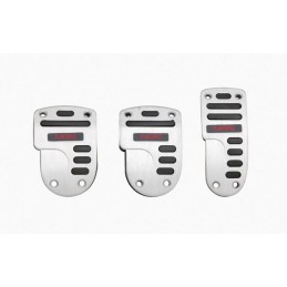 JUEGO CUBREPEDALES  ldquo  TT  ldquo  ALUMINIO
