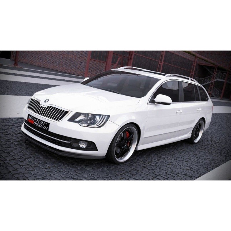 SPOILER PARAGOLPES DELANTERO SKODA SUPERB II 2013  MAXTON